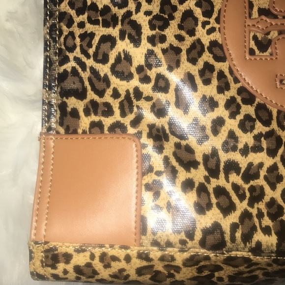 AUTHENTIC TORY BURCH CHEETAH TOTE - Picture 8 of 16